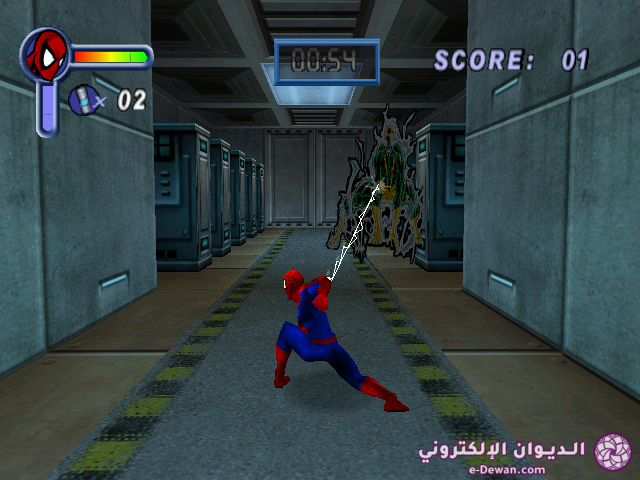 476872 spider man windows screenshot in the target practice training