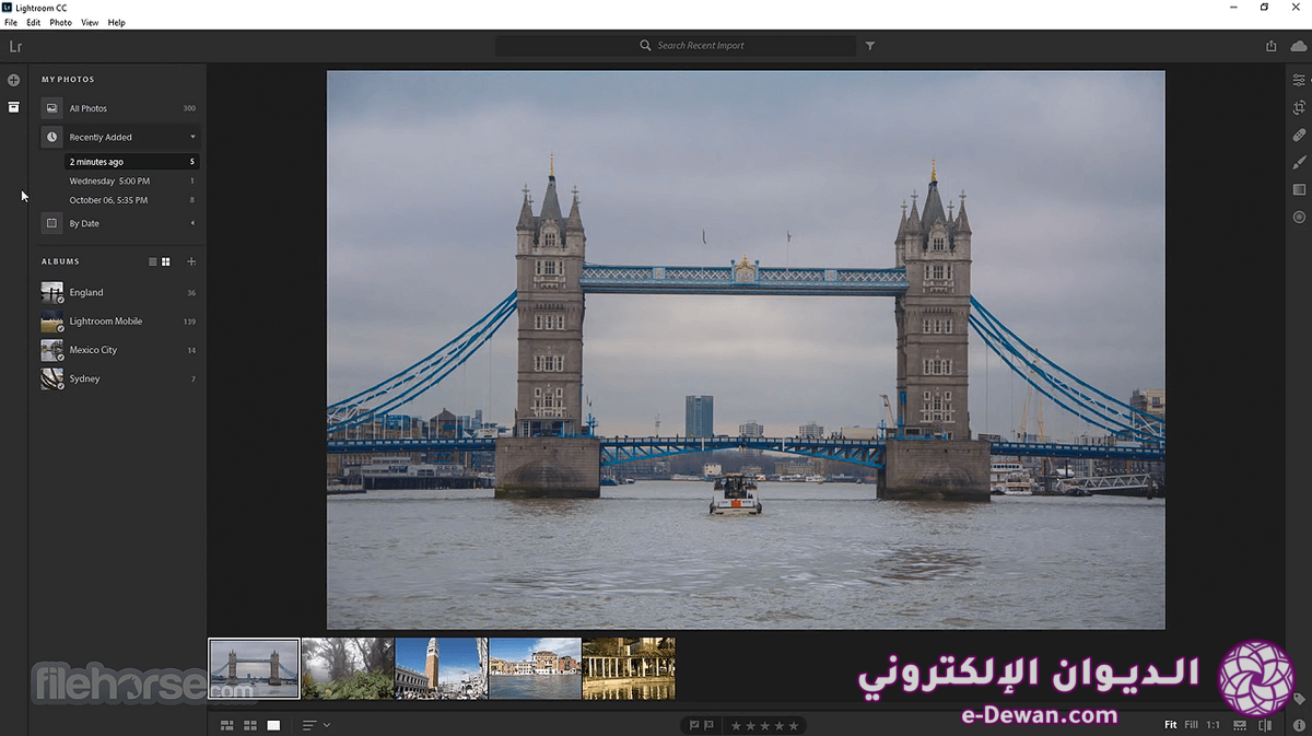 Adobe lightroom screenshot 01