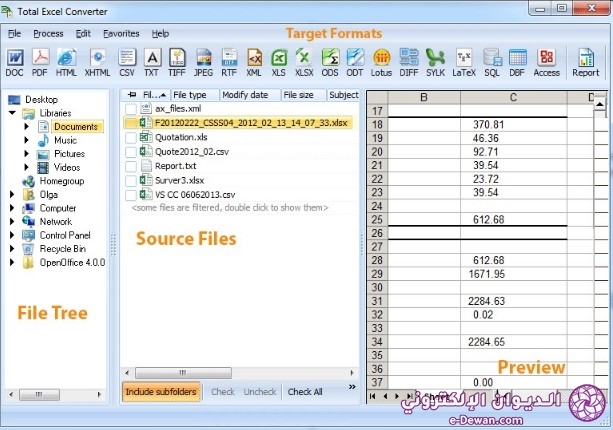 Total Excel Converter