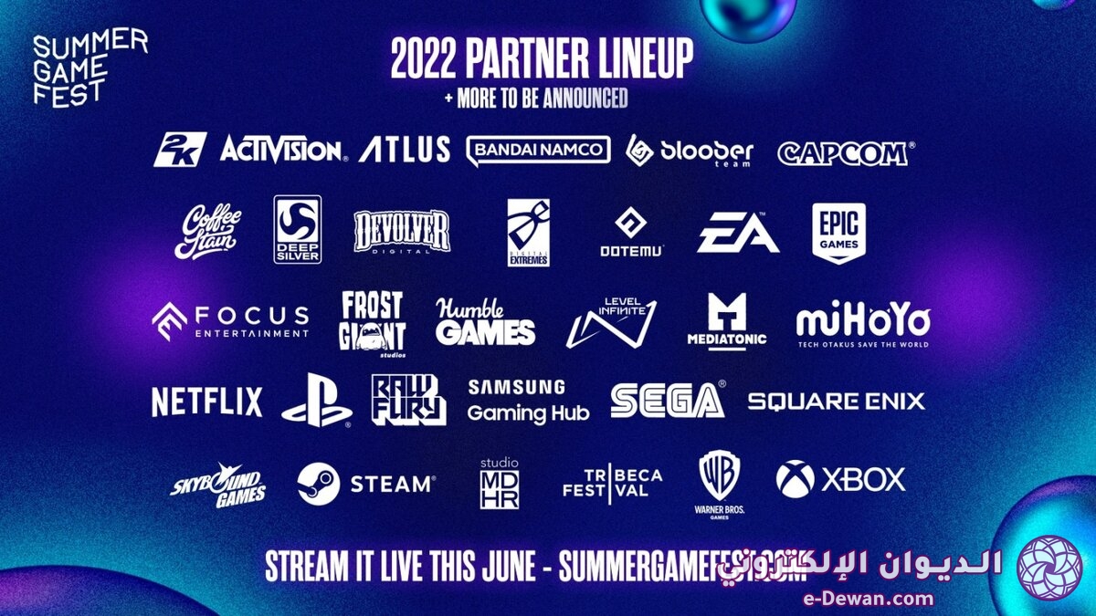 Summer game fest partners 2022