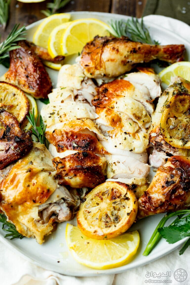 Lemon herb spatchcock chicken recipe 4 770x1155