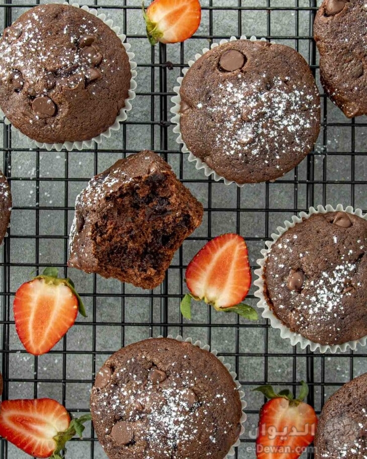 Chocolate muffins 1 18 730x913