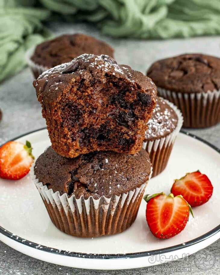 Chocolate muffins 1 21 730x913