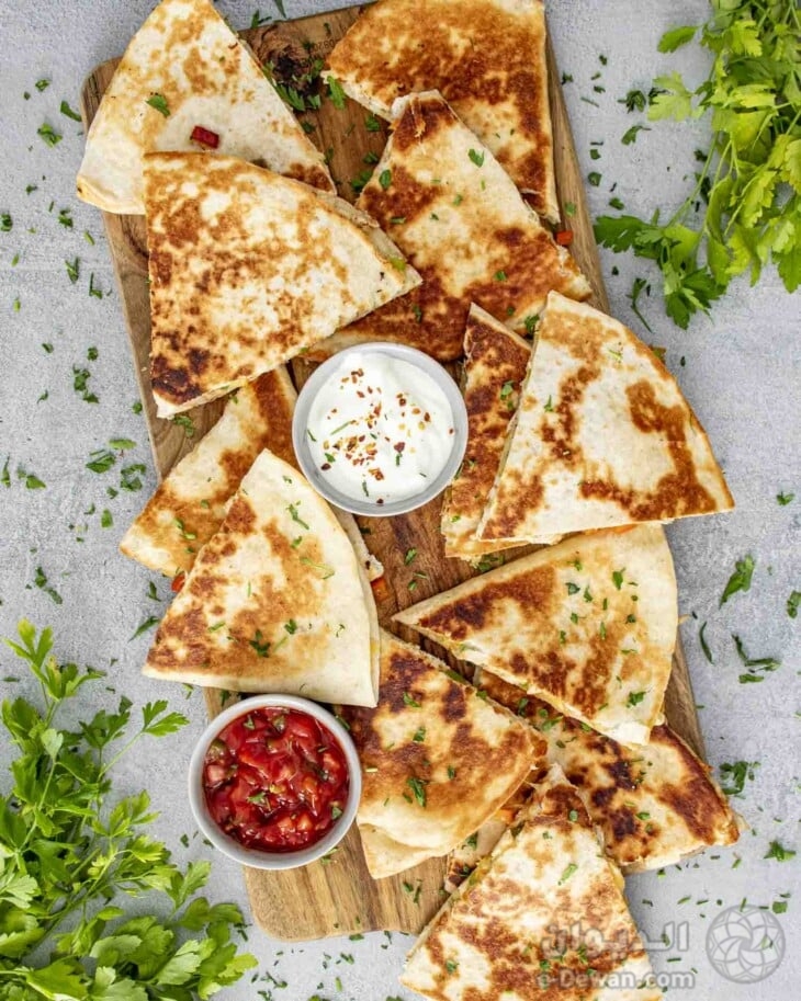 Chicken quesadillas 1 13 730x913